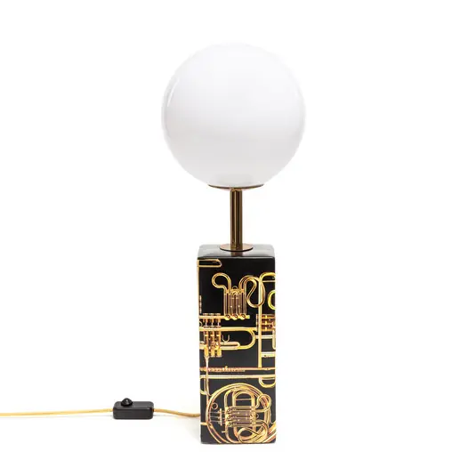 Lampada LED da tavolo Toiletpaper motivo tromba Nuova Collezione