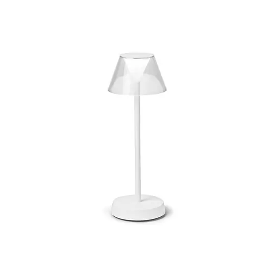 Popolare Ideal Lux Lolita LED da terrazza, accu bianco