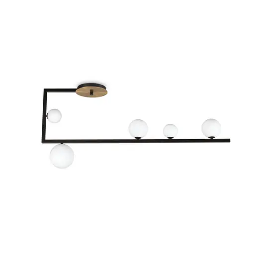 Spedito Oggi Ideal Lux Bird Plafoniera a LED, 5 luci