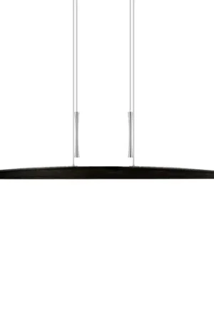HerzBlut Lampada a sospensione Arco LED rovere cenere carbone 130cm Affare