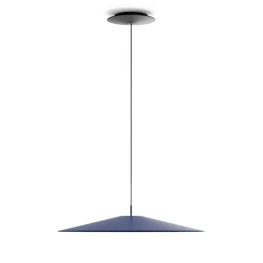 Nuova Collezione Luceplan Koinè Lampada a sospensione LED 927 Ø55cm blu