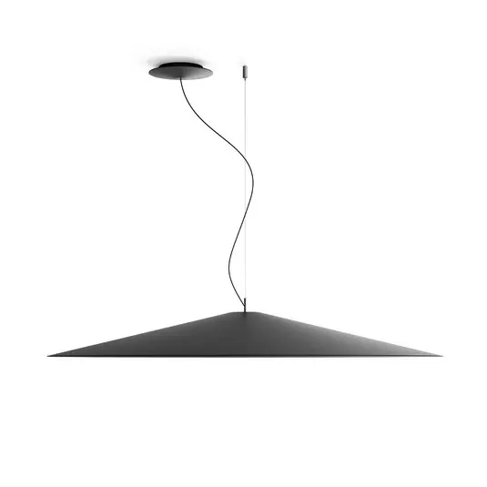 Luceplan Koinè lampada a sospensione LED 927 Ø110cm nero Affare