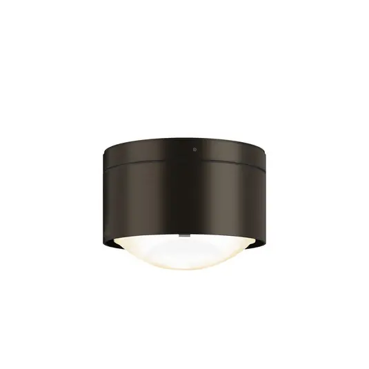 Promozione Puk! 120 One spot LED soffitto lente marrone scuro