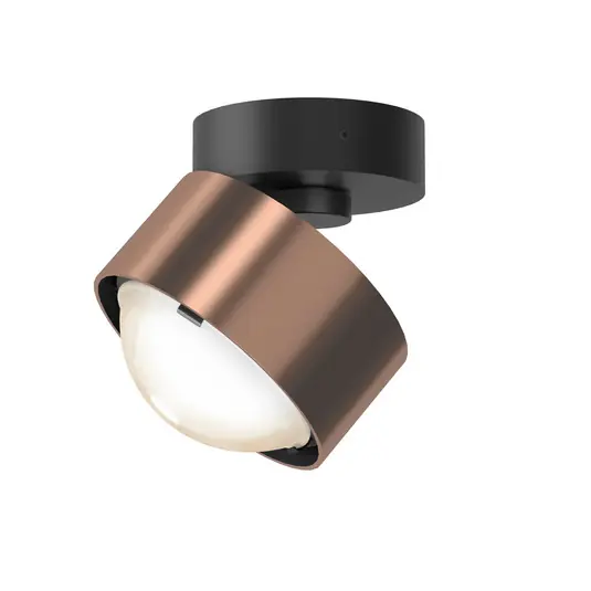 Prezzo Ridotto Puk! 80 Move spot LED lente satinata rame/nero