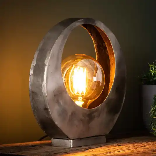 Compra Online Lampada da tavolo Sonorc, 1 luce, luna piena