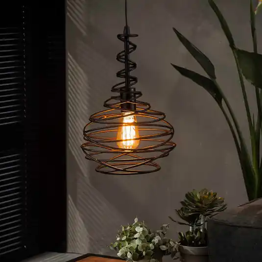 Lampada a sospensione Foxtrott, nero, 1 luce Vendita Finale