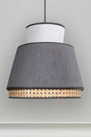 Scelto Dai Clienti MARKET SET Singapore XM Lampada a sospensione antracite/bianco