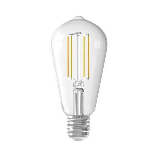 Prezzo Conveniente Calex Smart E27 ST64 LED 7W filamenti 1800-3000K
