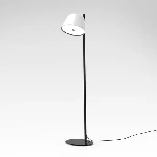 Vendita Finale MARSET Tam Tam piantana, 1 luce, satinato, bianco