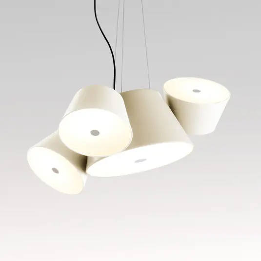 MARSET Tam Tam Mini, satinato, bianco/bianco Economico