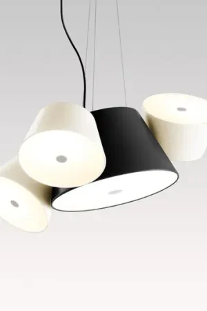 A Buon Prezzo MARSET Tam Tam Mini, satinato, nero/bianco