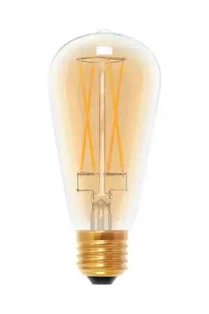 Prezzo Basso Segula Lampadina LED E27 ST64 5W 2.200K oro/oro dimmerabile
