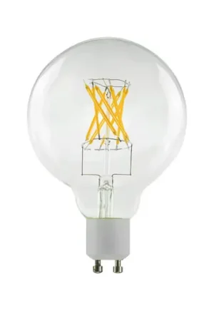 Spedito Oggi Segula Lampadina LED GU10 5W G80 Filamento dimmerabile 2.200K