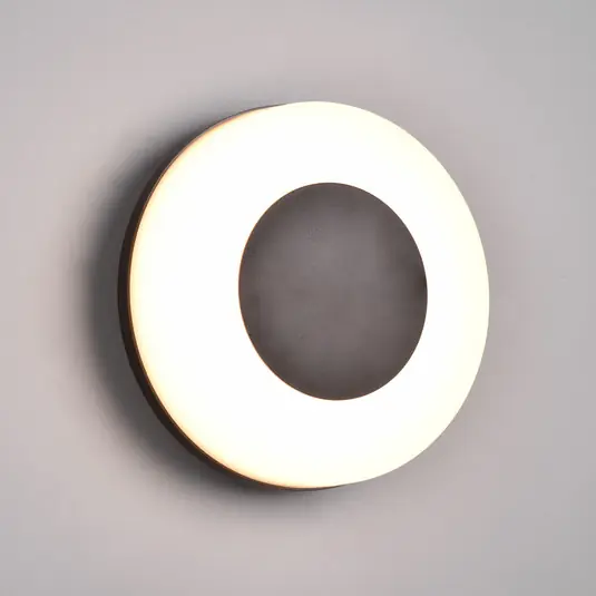 Applique da esterni LED Morena, nera, IP54, CCT, plastica Offerta