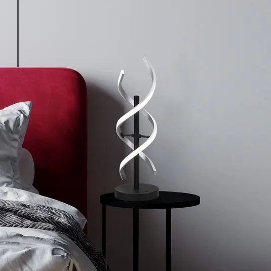 Sconto Lampada da tavolo LED Sequence, dimmerabile, CCT, alluminio