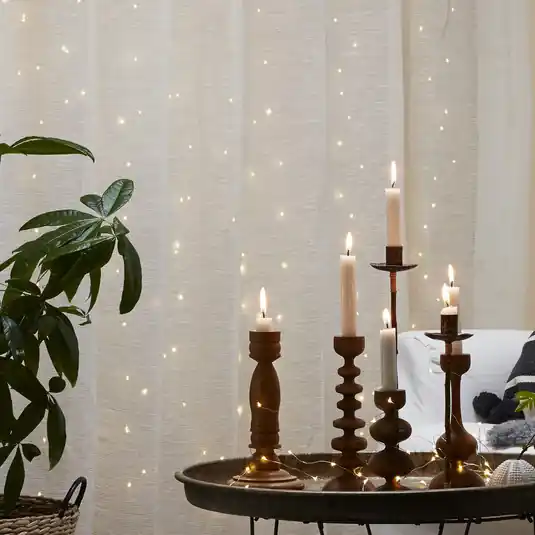 Tenda luminosa a LED Dew Drop, altezza 100 cm Nuovo Arrivo