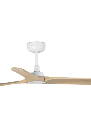 Ventilatore Heywood S, DC, bianco/legno chiaro Must-Have