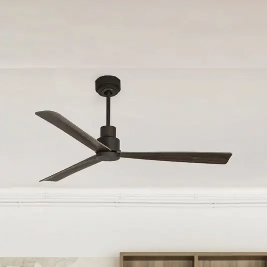 Ventilatore Nassau, DC, 3 pale, marrone scuro Occasione