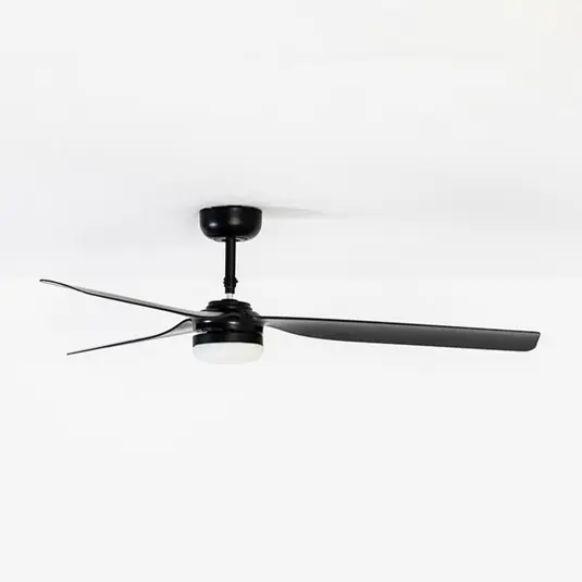 Ventilatore a soffitto Punt M DC lampada LED nero Popolare