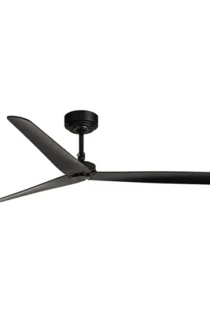 Ventilatore da soffitto Milos, DC, nero opaco Sconto