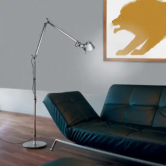 Artemide Tolomeo lampada da terra E27 alluminio Ultima Occasione