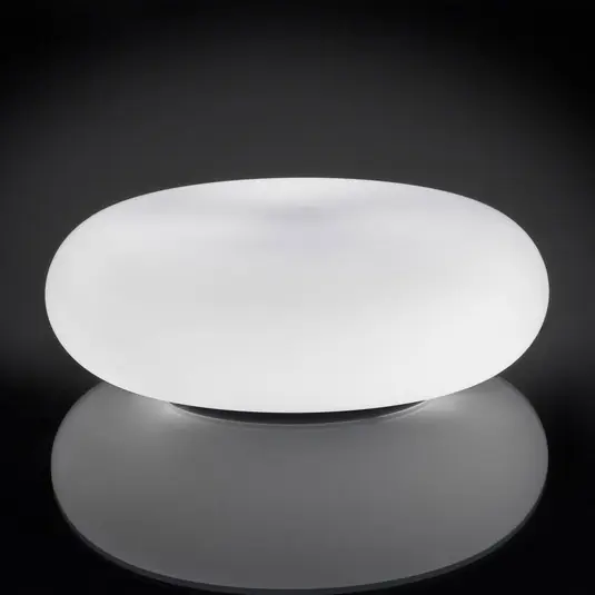 Consegna Rapida Artemide Itka da tavolo paralume di vetro Ø 50 cm
