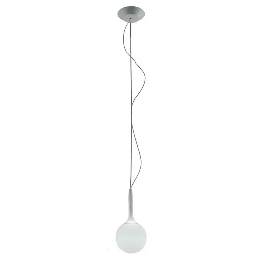 Sconto Artemide Castore lampada a sospensione in vetro, Ø 14 cm