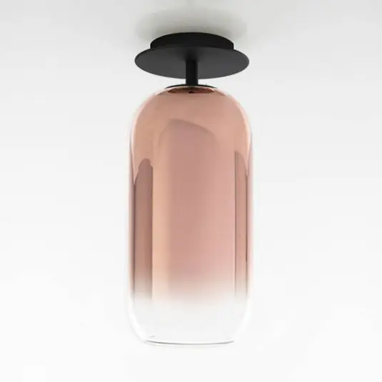 Must-Have Artemide Gople Mini plafoniera, rame/nero
