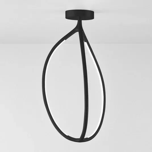Plafoniera Artemide Arrival, App, nero, 70cm Ultima Occasione