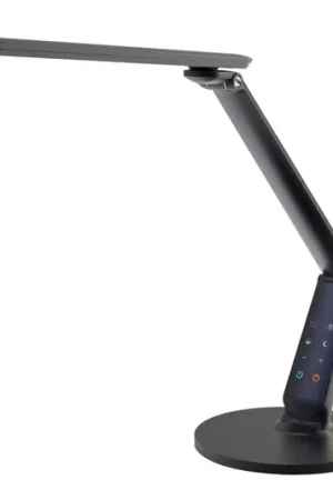 Lampada LED da scrivania Zig con display nero Bestseller