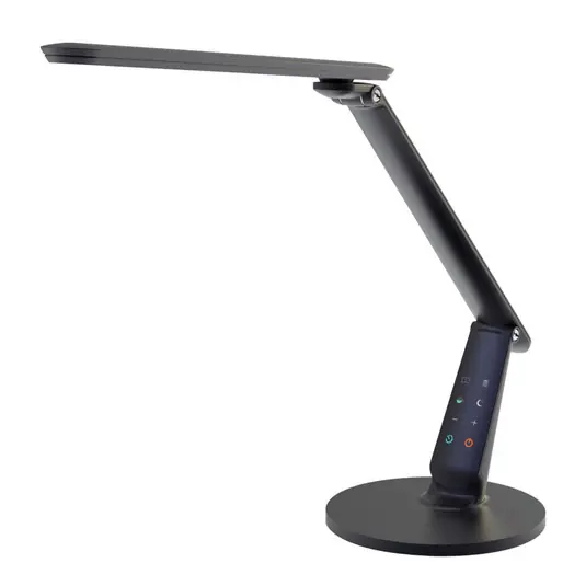 Lampada LED da scrivania Zig con display nero Bestseller