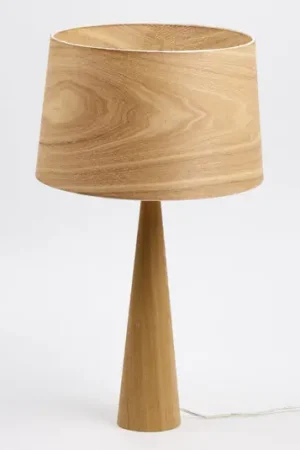 Lampada da tavolo Totem LT ottica legno naturale Bestseller