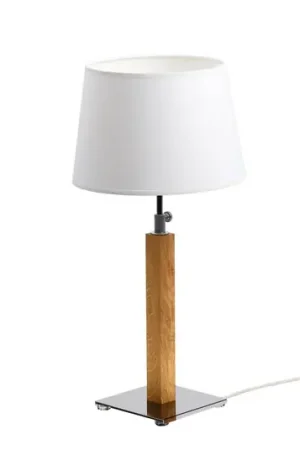 Offerta Aluminor Quatro Up da tavolo rovere chiaro/cromo