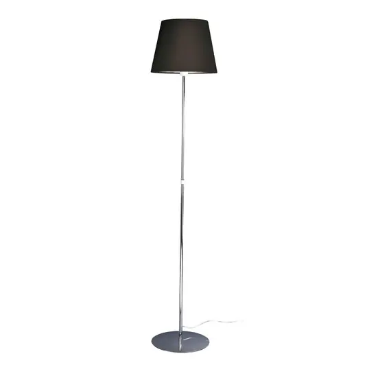 Aluminor Store piantana, cromo/nero Sconto