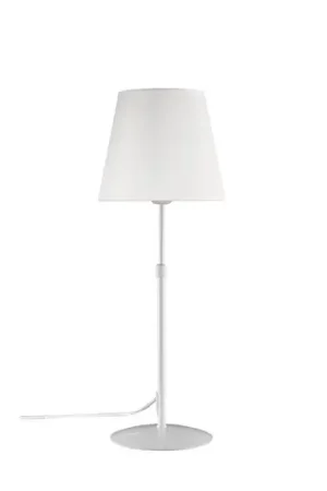 Aluminor Store lampada da tavolo, bianco/bianco Super Prezzo