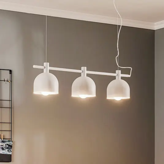 Saldi Lampada a sospensione 976, 3 luci, bianco