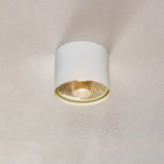 Faretto da soffitto Bot, bianco, 1 luce Sconto