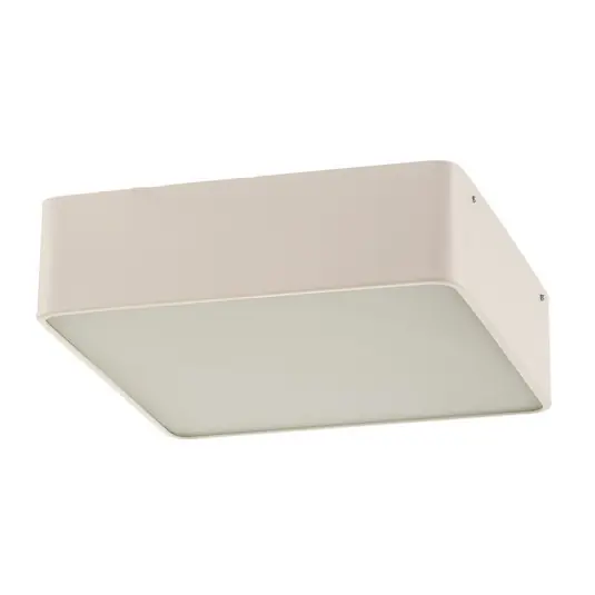 Plafoniera Oro in acciaio e vetro, bianco, 25cm Ultime Pezzi