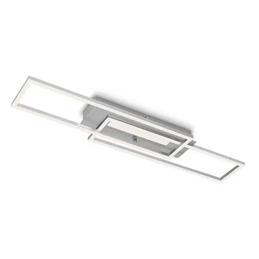 Plafoniera LED Frame Mid, 3.000 K, alluminio Offerta Speciale