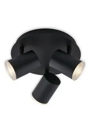 Faretto Banyo Splash GU10 IP44 tondo 3 luci Nuova Collezione