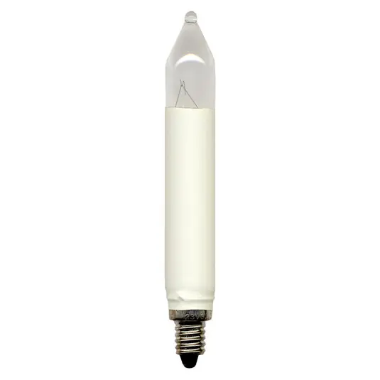 Lampadina di ricambio E10 3W 34V confezione da 2, 10cm, Ø 1,5cm Sconto