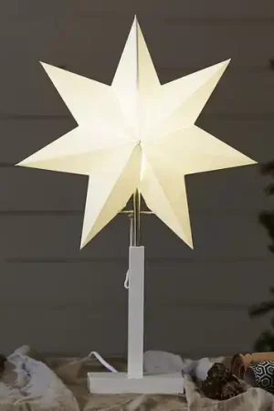Stella su piedistallo Karo, altezza 55 cm Offerta Limitata