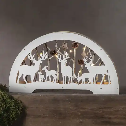 Offerta Speciale Candelabro LED Fauna bianco