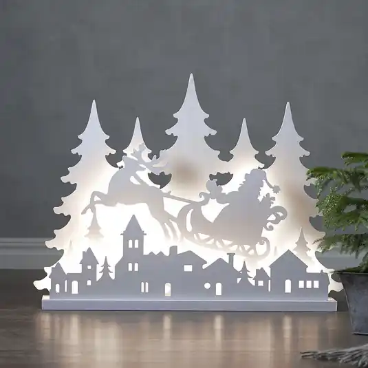 Affare Lampada LED Grandy babbo natale, lunghezza 80cm