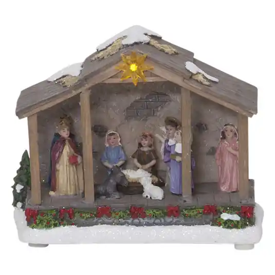 Lampada LED Nativity, a batteria, 19 cm Scelto Dai Clienti