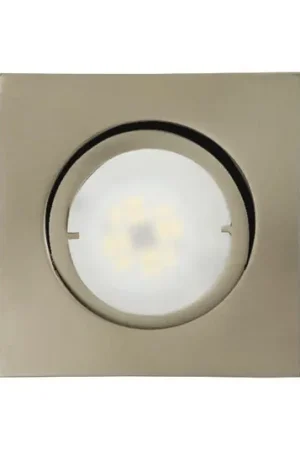 Spedizione Espresso Spot LED incasso Joanie, ferro spazzolato