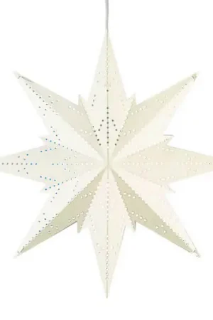 Vendita Finale Stella deco Mini di metallo, bianco