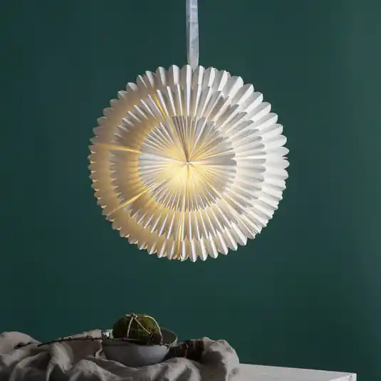 Stella deco Frost carta senza attacco Ø50cm bianco Scelto Dai Clienti
