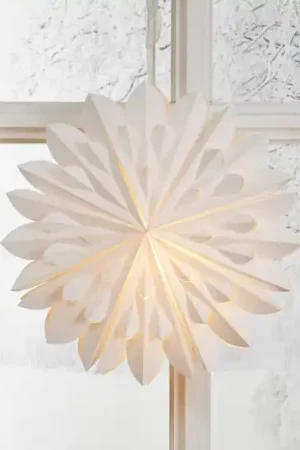Stella decorativa Cliff, carta, senza portalampada bianco Ø 60cm Economico