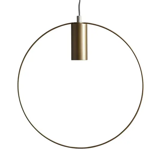 Super Prezzo Lampada a sospensione decorativa Shape con Ring, oro